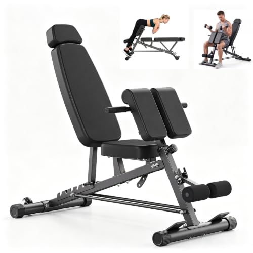 NEWBULIG Adjustable Weight Bench, 660 LBS Workout Bench Press for Home Gym
