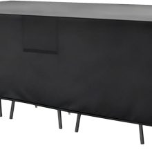 Patio Furniture Cover Waterproof 108L x 82W x 28H Inch, Black - view 1 of 6 | NEWBULIG