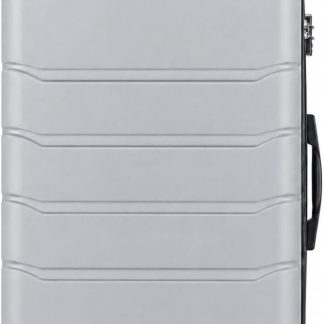 20 Inch Carry On Luggage, Suitcase with Spinner Wheels - Light Grey | NEWBULIG