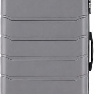 20 Inch Carry On Luggage, Suitcase with Spinner Wheels - Dark Grey | NEWBULIG