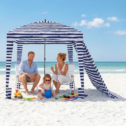 NEWBULIG Beach Tent, Beach Cabana, Cool Cabana, Canopy Tent, 6FTx6FT
