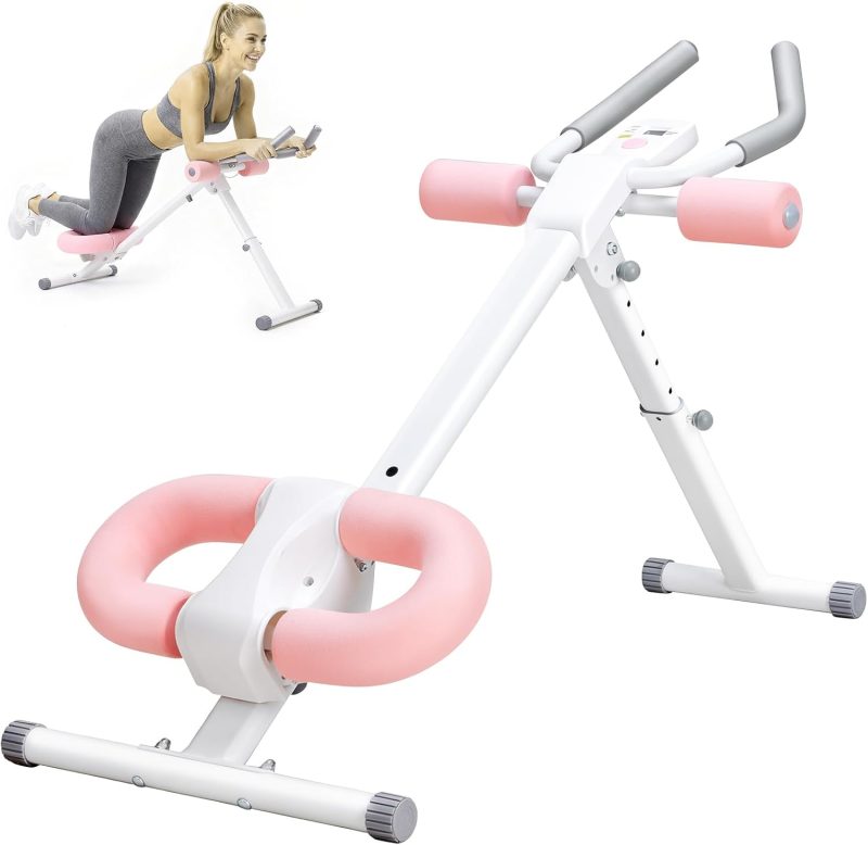 Ab Machine, Abs Workout Equipment for Home Gym, Adjustable Ab Trainer Machine for Stomach Workout, Foldable, 440 LBS - view 1 of 6 | NEWBULIG