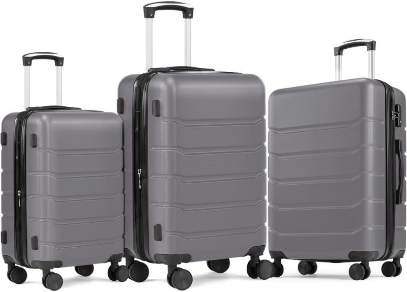 20 Inch Carry On Luggage, Suitcase with Spinner Wheels - view 1 of 6 | NEWBULIG