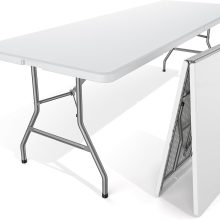 4 FT Foldable Table, Easy to Fold and Store - view 1 of 6 | NEWBULIG