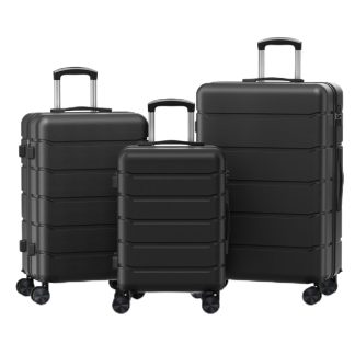 NEWBULIG 3 Piece Expandable Luggage Set, Hard Shell Suitcase