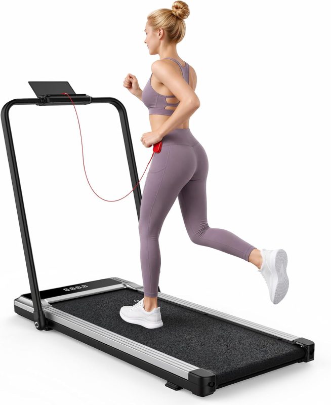 Compact Walking Pad Under Desk, Small Treadmill for Home Office - view 1 of 6 | NEWBULIG
