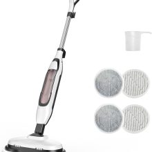 Scrub & Steam Mop for Floor Cleaning with Dual Rotating Mop Pads - view 1 of 6 | NEWBULIG