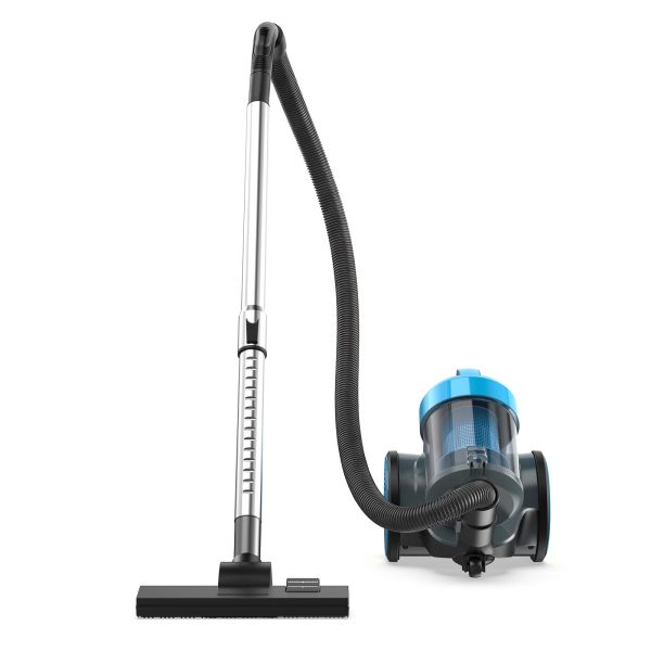 NEWBULIG Canister Vacuum Cleaner for Home, Bagless Vacuum Cleaner, Blue
