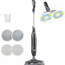 Scrub & Steam Mop for Floor Cleaning with Dual Rotating Mop Pads - view 1 of 6 | NEWBULIG