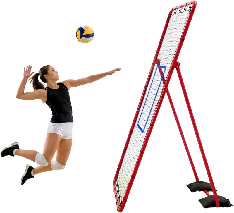Volleyball Rebounder Net 7×4 ft, Bounce Back Training Equipment - view 1 of 6 | NEWBULIG
