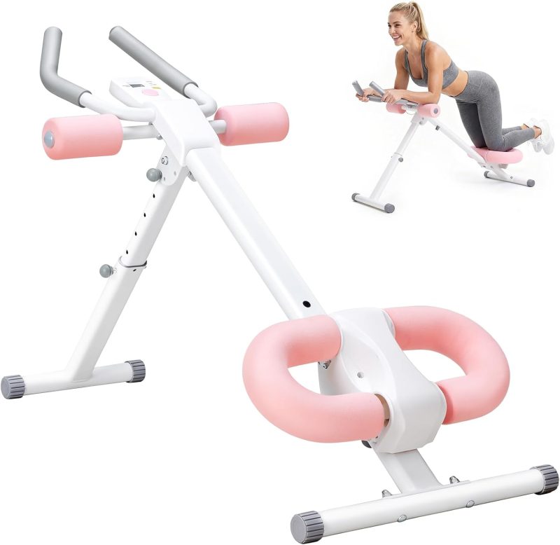 Ab Machine, Abs Workout Equipment for Home Gym, Adjustable Ab Trainer Machine for Stomach Workout, Foldable Abdominal Trainer - view 1 of 6 | NEWBULIG