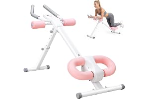NEWBULIG Ab Machine, Abs Workout Equipment for Home Gym, Adjustable Ab Trainer Machine for Stomach Workout, Foldable Abdominal Trainer