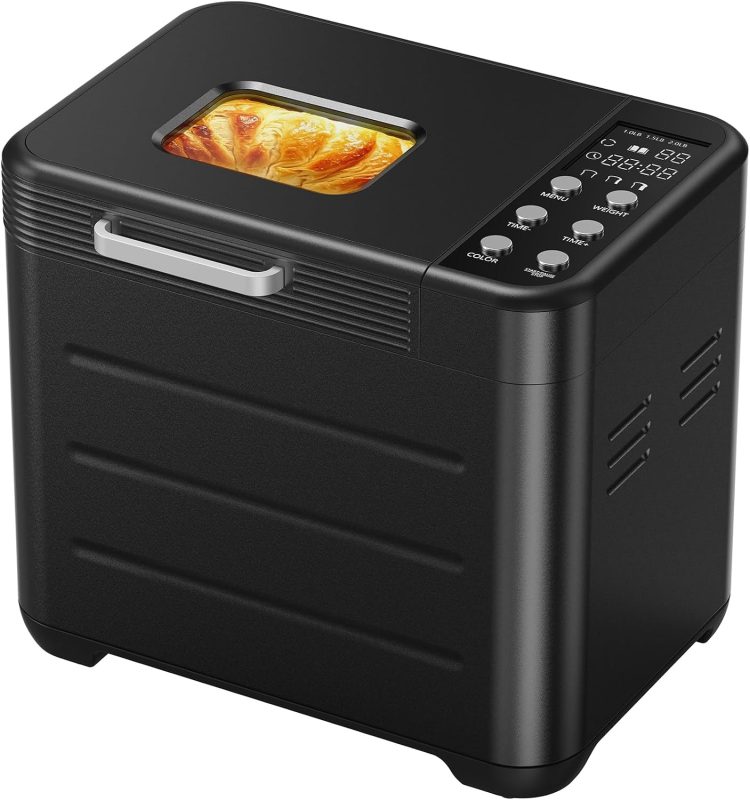 21-IN-1 Bread Maker, Automatic Bread Machine, Stainless Steel - view 1 of 6 | NEWBULIG