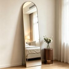 59.1×15.7 Inch Full Length Mirror, Full Body Mirror, Gold - view 1 of 6 | NEWBULIG