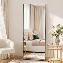 59.1×15.7 Inch Full Length Mirror, Full Body Mirror, Gold - view 1 of 6 | NEWBULIG