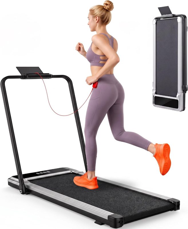 Compact Walking Pad Under Desk, Small Treadmill for Home Office - view 1 of 6 | NEWBULIG