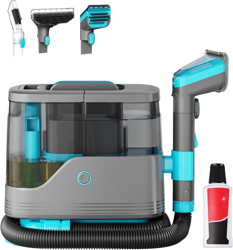 Carpet and Upholstery Cleaner Machine Portable Carpet Shampooer - view 1 of 6 | NEWBULIG