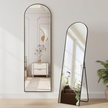 Full Length Floor Mirror, Body Standing Wall Mirror - view 1 of 6 | NEWBULIG
