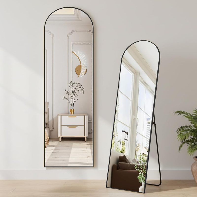 Full Length Floor Mirror, Body Standing Wall Mirror - view 1 of 6 | NEWBULIG