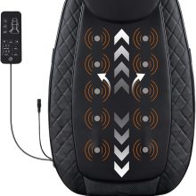 Massage Chair Pad with Heat, Back Massager Seat Cushion - view 1 of 6 | NEWBULIG