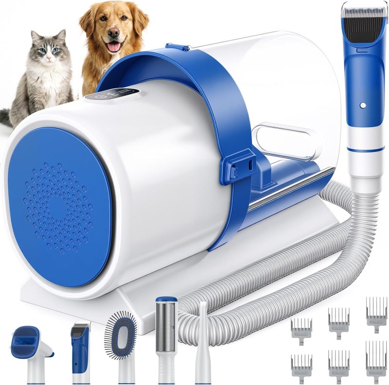 Pet Grooming Vacuum Kit for Cats and Dogs, 2.5L Dust Cup - view 1 of 6 | NEWBULIG