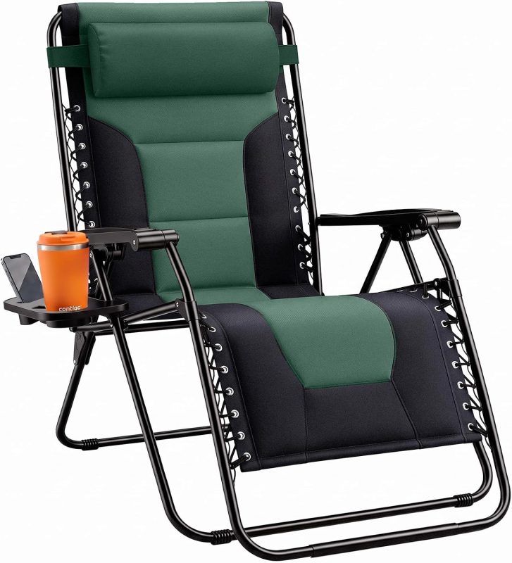 Zero Gravity Chairs Set of 2, Folding Lounge Recliner Chair - view 1 of 6 | NEWBULIG