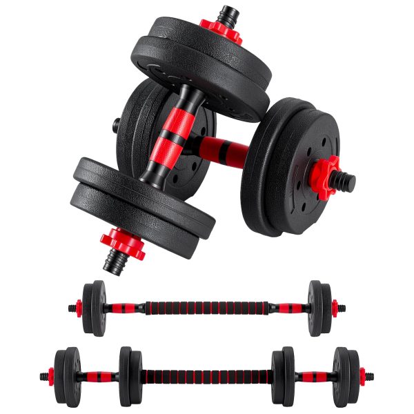 NEWBULIG Adjustable Dumbbell Set, 5-in-1 Weight Set, 20/40/60LBS