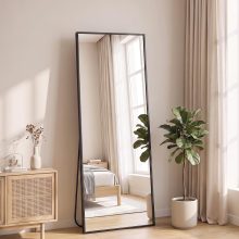 Full Length Floor Mirror, Body Standing Wall Mirror - view 1 of 6 | NEWBULIG