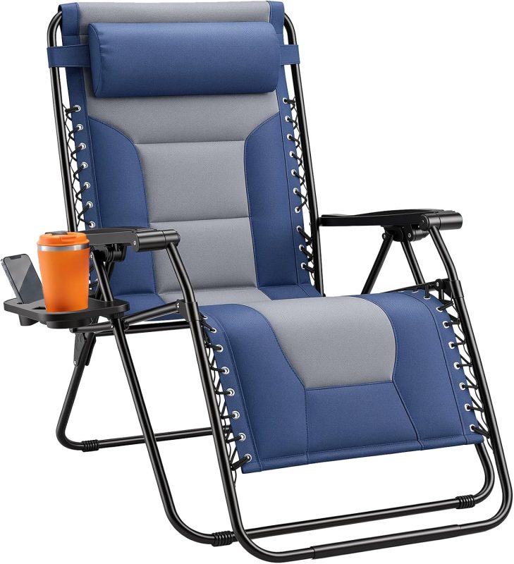 Zero Gravity Chairs Set of 2, Folding Lounge Recliner Chair - view 1 of 6 | NEWBULIG