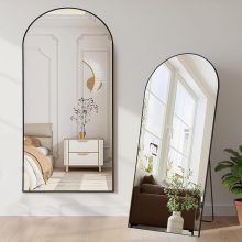 Full Length Floor Mirror, Body Standing Wall Mirror - view 1 of 6 | NEWBULIG