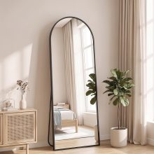 Full Length Floor Mirror, Body Standing Wall Mirror - view 1 of 6 | NEWBULIG