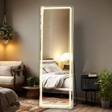 59.1×15.7 Inch Full Length Mirror, Full Body Mirror, Gold - view 1 of 6 | NEWBULIG
