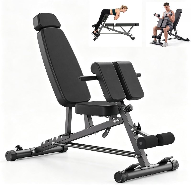 Adjustable Weight Bench, 660 LBS Workout Bench Press for Home Gym - view 1 of 6 | NEWBULIG
