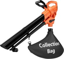 3-in-1 Electric Leaf Blower Vacuum Mulcher, 500 CFM Airflow - view 1 of 6 | NEWBULIG