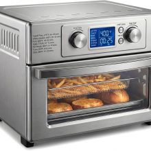 23QT Smart Touch Air Fryer Toaster Oven, Multi-Function Electrical Air Fryer Oven Combo, 7-IN-1 Steel Countertop Oven, 1800W Power, 120-Minute Timer, Convection, LCD Display - view 1 of 6 | NEWBULIG