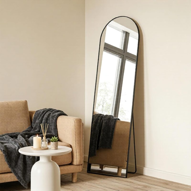 59.1×15.7 Inch Full Length Mirror, Full Body Mirror, Gold - view 1 of 6 | NEWBULIG