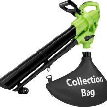3-in-1 Electric Leaf Blower Vacuum Mulcher, 500 CFM Airflow - view 1 of 6 | NEWBULIG