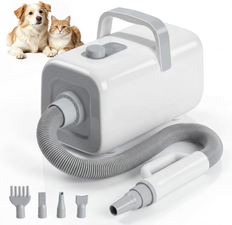 Pet Grooming Vacuum Kit for Cats and Dogs, 2.5L Dust Cup - view 1 of 6 | NEWBULIG
