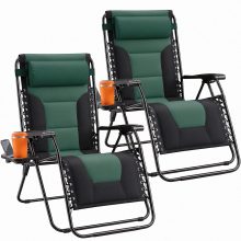 Zero Gravity Chairs Set of 2, Folding Lounge Recliner Chair - view 1 of 6 | NEWBULIG