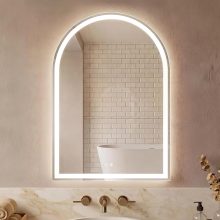 24 Inch LED Bathroom Mirror Round Vanity Mirror with Lights - view 1 of 6 | NEWBULIG
