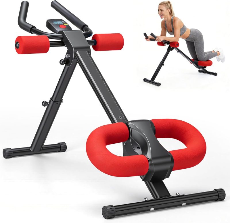 Ab Machine, Abs Workout Equipment for Home Gym, Adjustable Ab Trainer Machine for Stomach Workout, Foldable Abdominal Trainer - view 1 of 6 | NEWBULIG