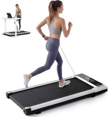 Compact Walking Pad Under Desk, Small Treadmill for Home Office - view 1 of 6 | NEWBULIG