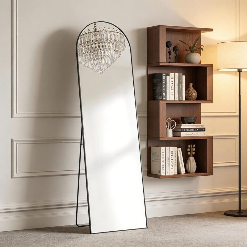 59.1×15.7 Inch Full Length Mirror, Full Body Mirror, Gold - view 1 of 6 | NEWBULIG