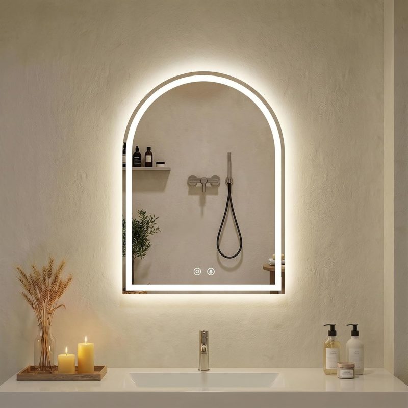 28×36 Inch LED Bathroom Mirror with Lights, Anti-Fog - view 1 of 6 | NEWBULIG