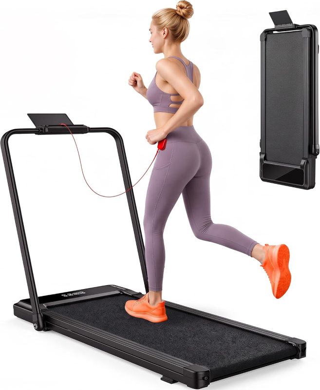Compact Walking Pad Under Desk, Small Treadmill for Home Office - view 1 of 6 | NEWBULIG