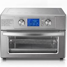 23QT Smart Touch Air Fryer Toaster Oven, Multi-Function Electrical Air Fryer Oven Combo, 7-IN-1 Steel Countertop Oven, 1800W Power, 120-Minute Timer, Convection, LCD Display - view 1 of 6 | NEWBULIG