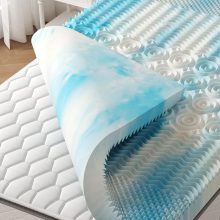 2 Inch Full 5-Zone Cooling Gel Memory Foam Mattress Topper - view 1 of 6 | NEWBULIG