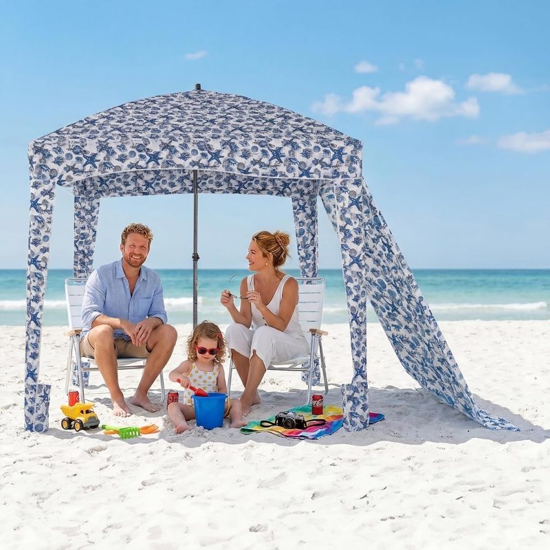 Beach Tent, Beach Cabana, Cool Cabana, Canopy Tent, 6FTx6FT - view 1 of 6 | NEWBULIG