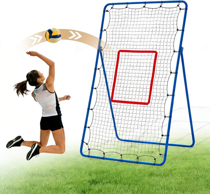 Volleyball Rebounder Net 7×4 ft, Bounce Back Training Equipment - view 1 of 6 | NEWBULIG