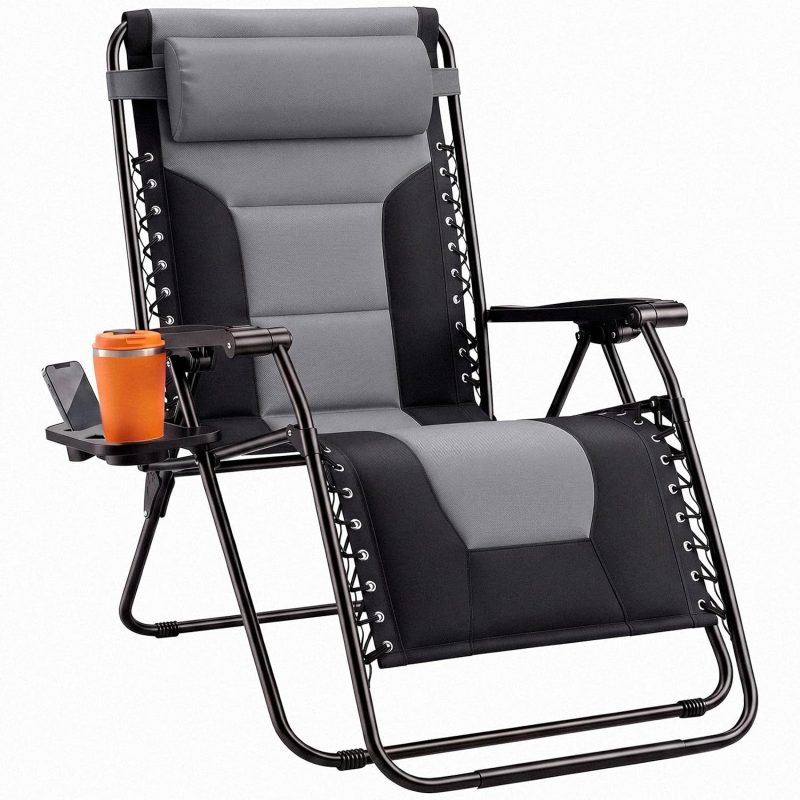 Zero Gravity Chairs Set of 2, Folding Lounge Recliner Chair - view 1 of 6 | NEWBULIG